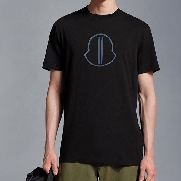 高品質♪♪♪モンクレール  ロゴ Tシャツ 偽物 ブラック&ホワイト mol72129